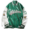 Y2K California Green Pilot Jacket