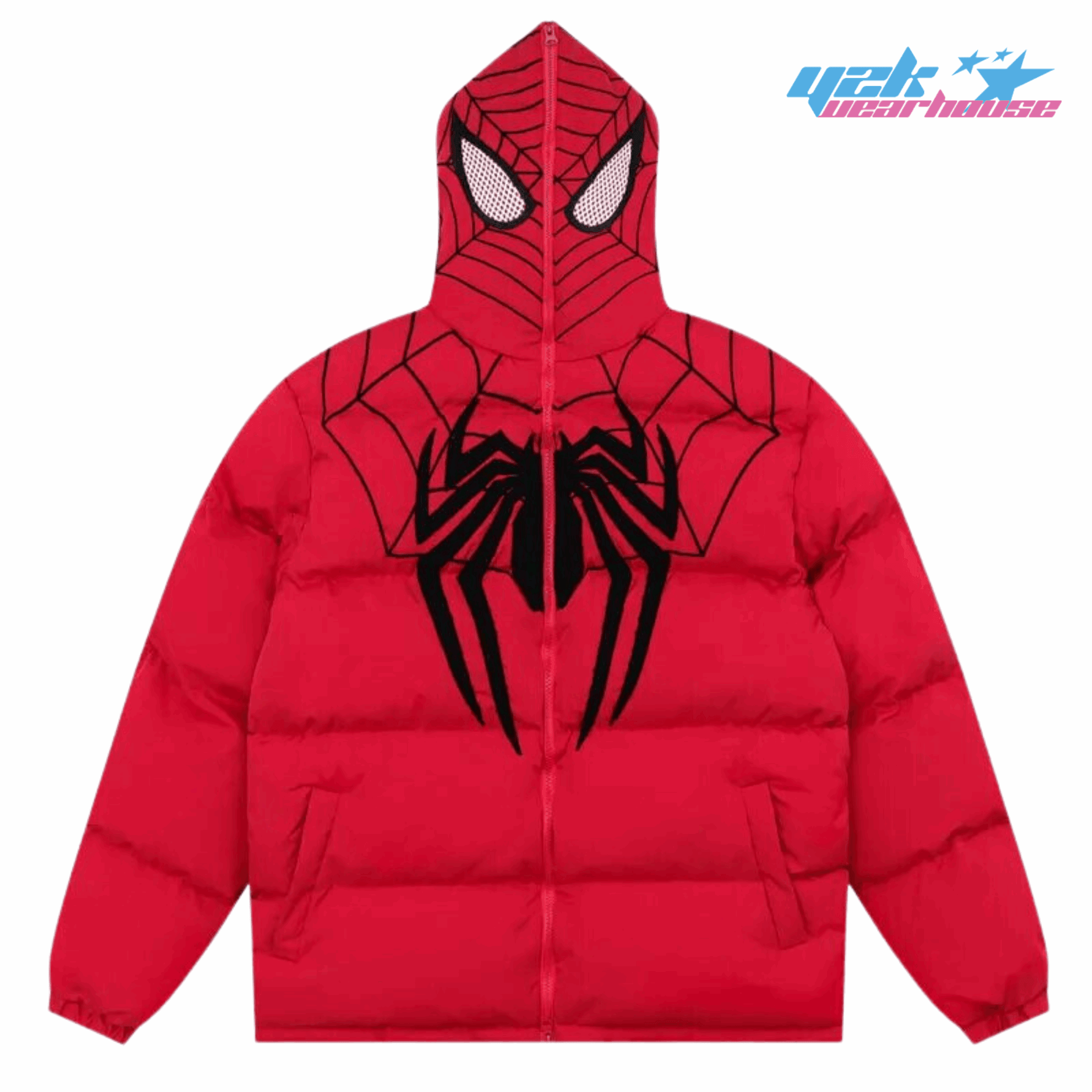 Doudoune Full Zip Spiderman Y2K