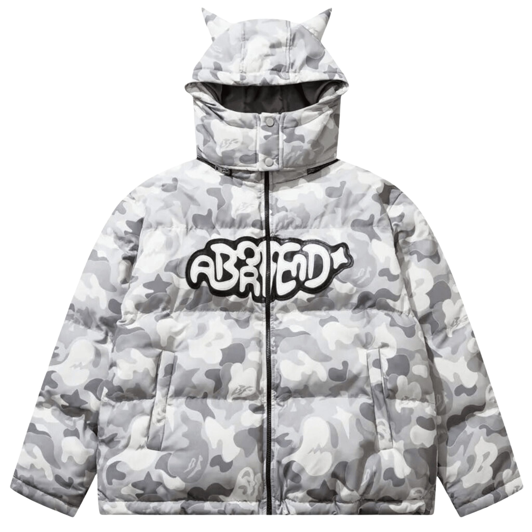 Y2K Camouflage Winter Down Jacket