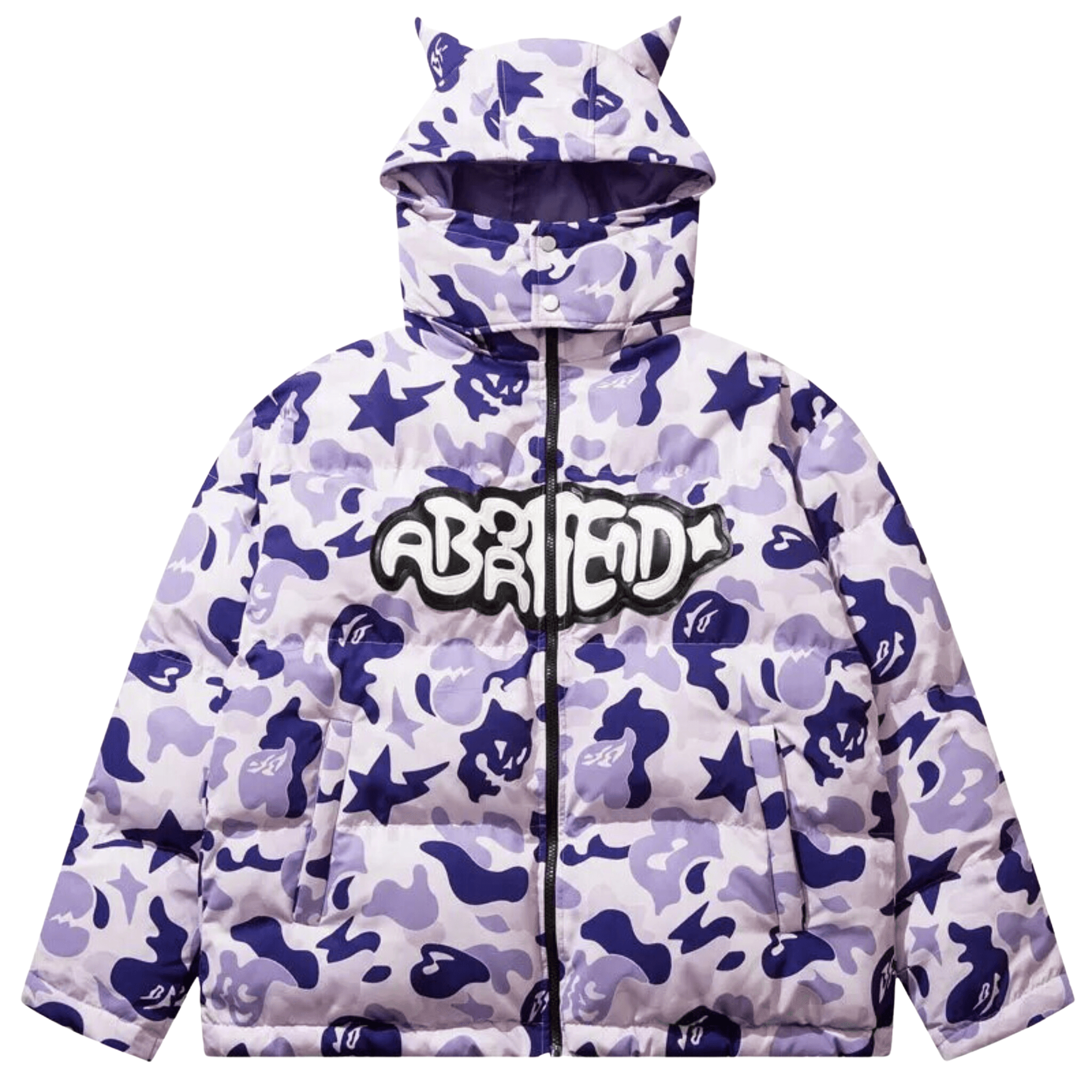 Y2K Camouflage Winter Down Jacket