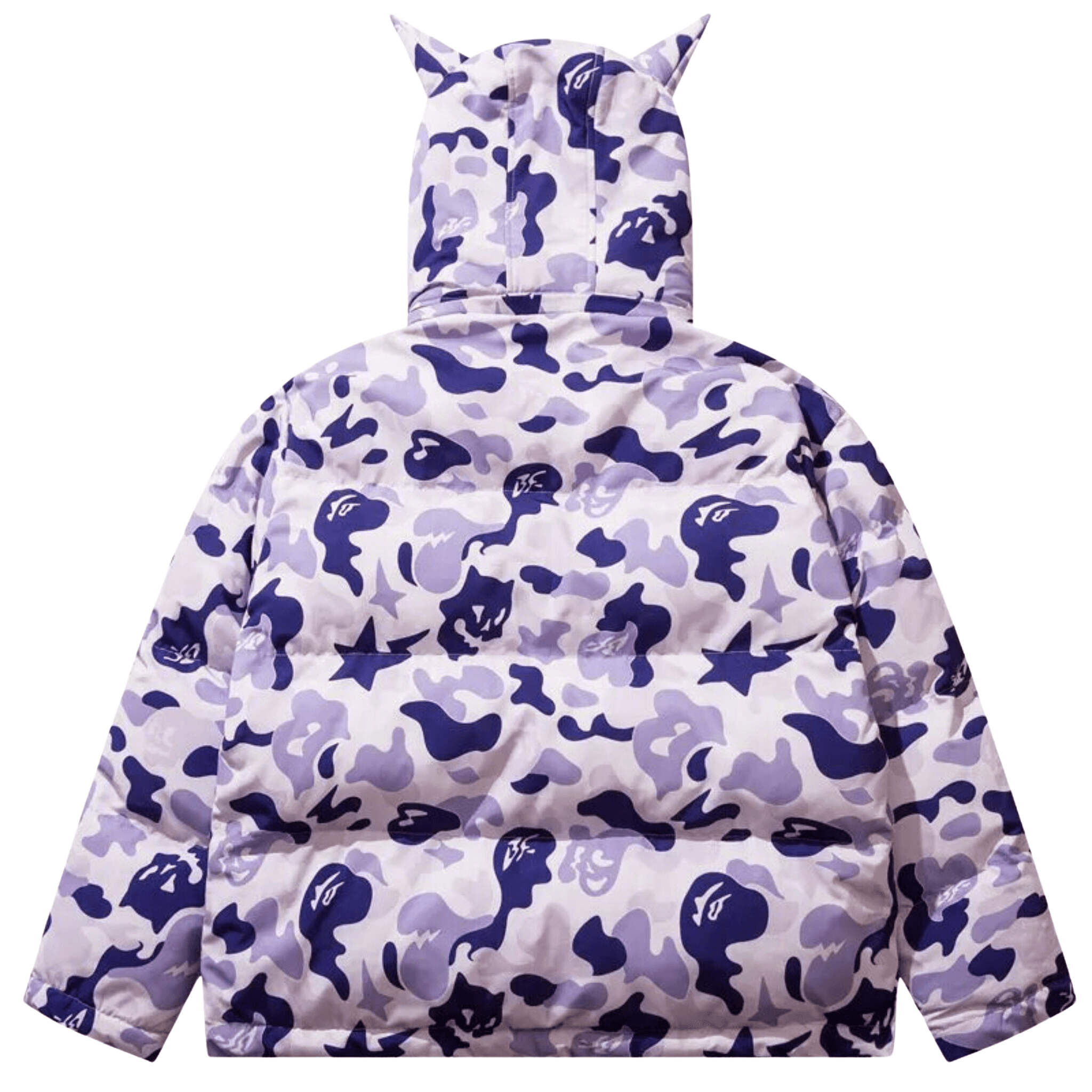 Chaqueta de invierno de camuflaje Y2K