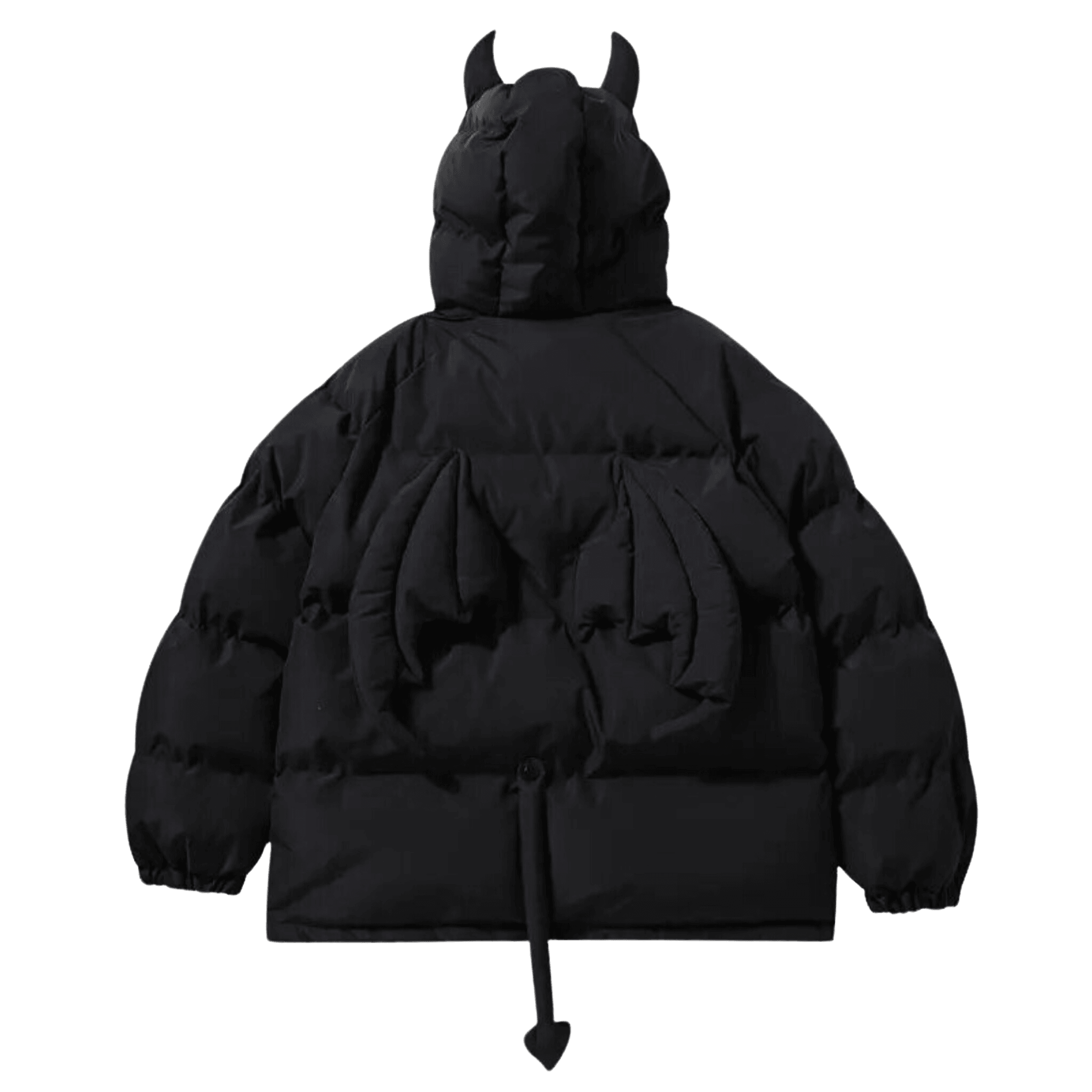 Y2K Hörner Winter Daunenjacke