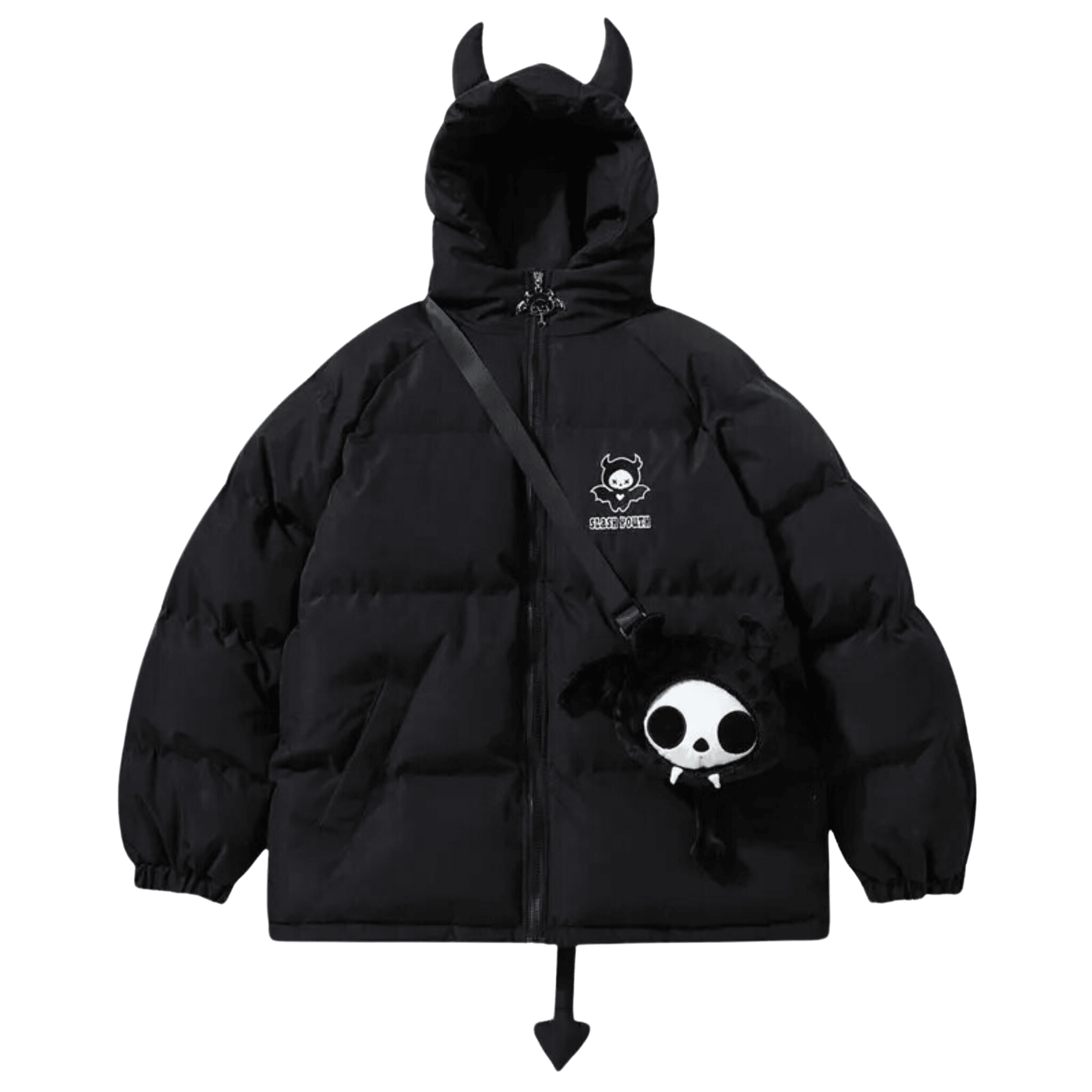 Y2K Horns Winter Down Jacket