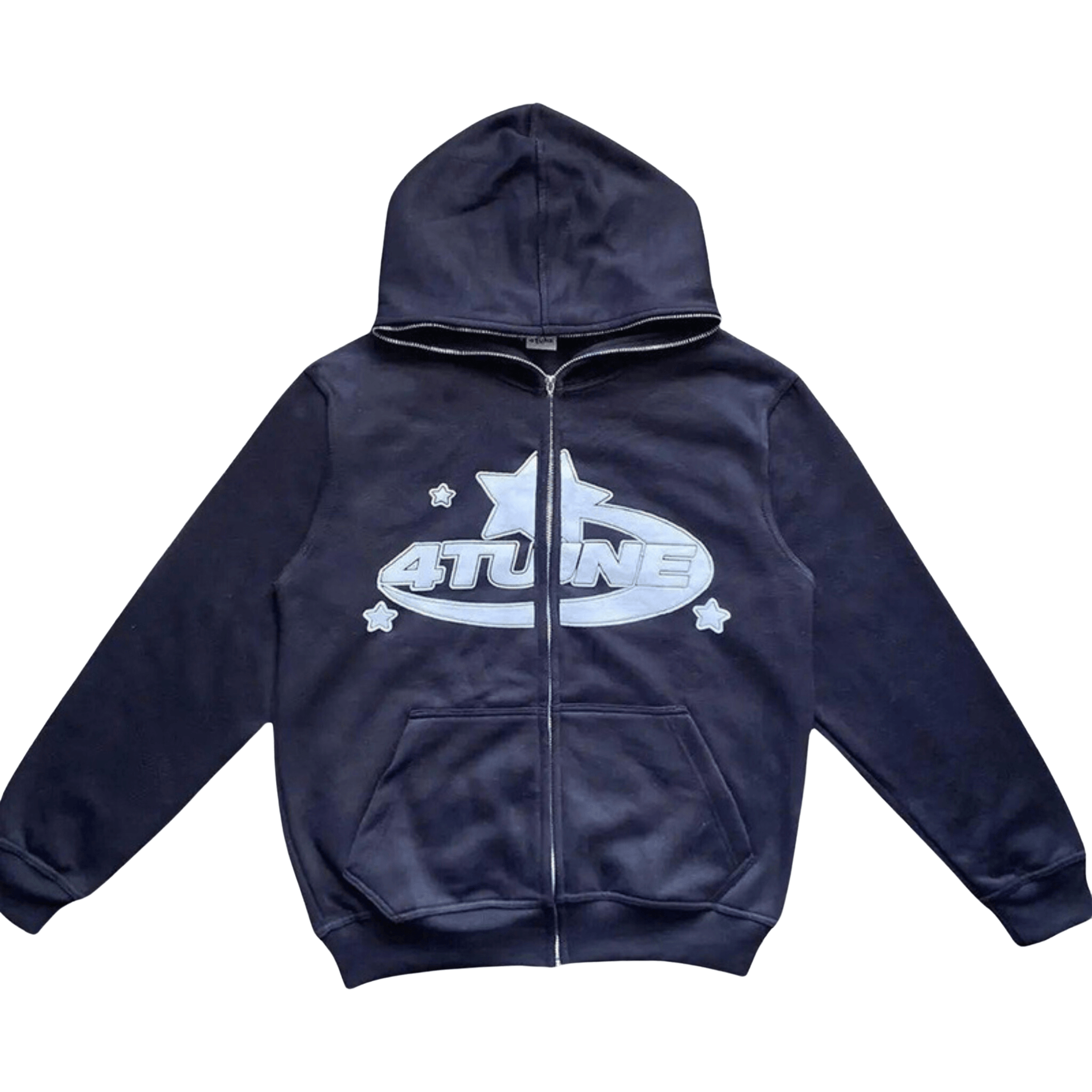 4Tune Full Zip Blau