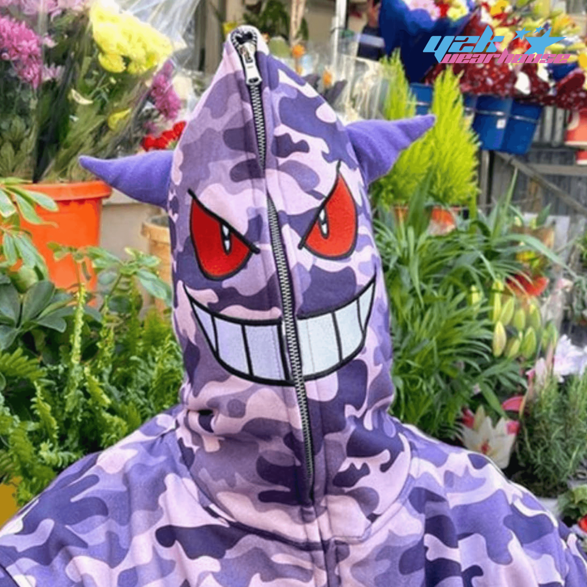 Full Zip Gengar Y2K