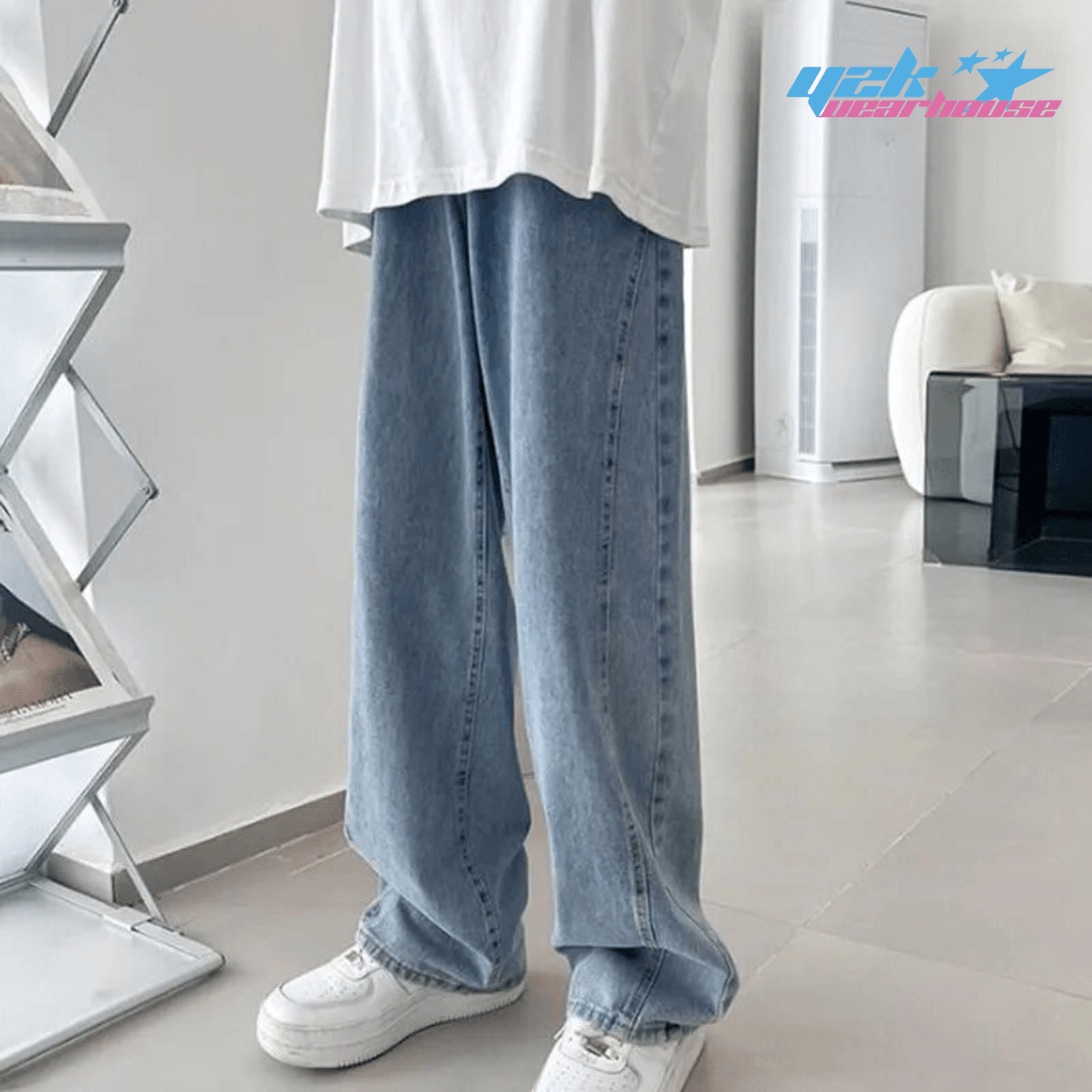 Jeans largos Y2K