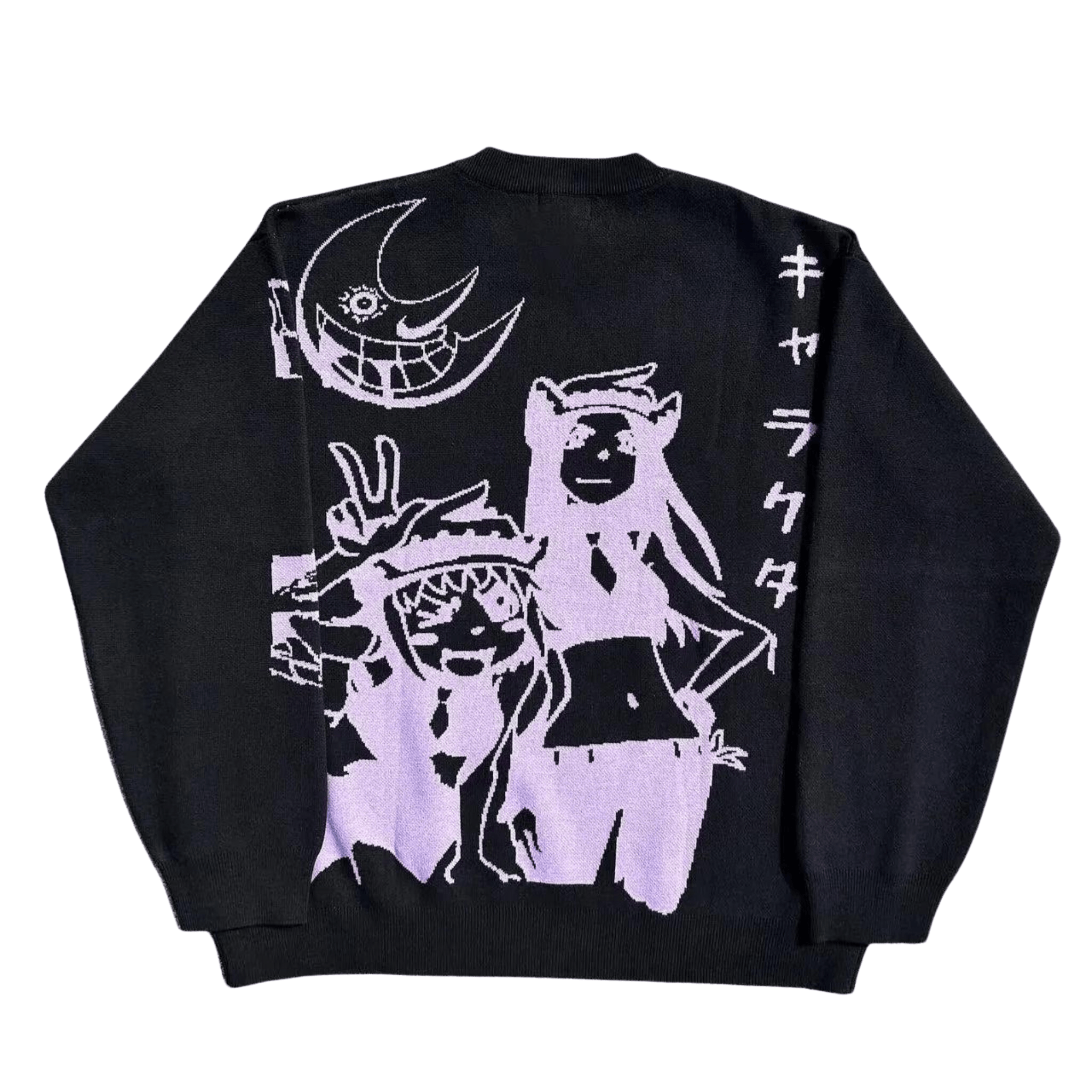 Y2K Animierter Pullover