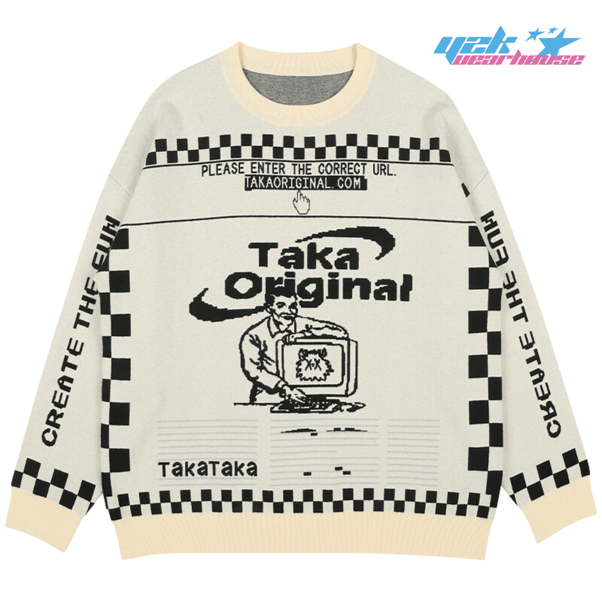 Y2K Oversized Sweater