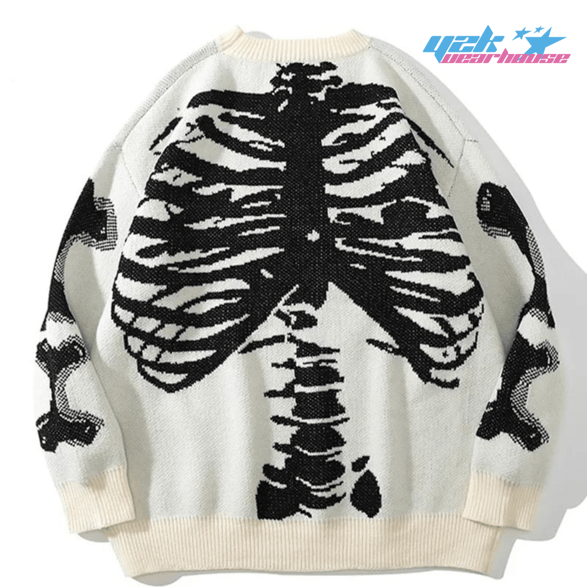 Y2K Skeleton Sweater