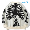 Suéter Esqueleto Y2K