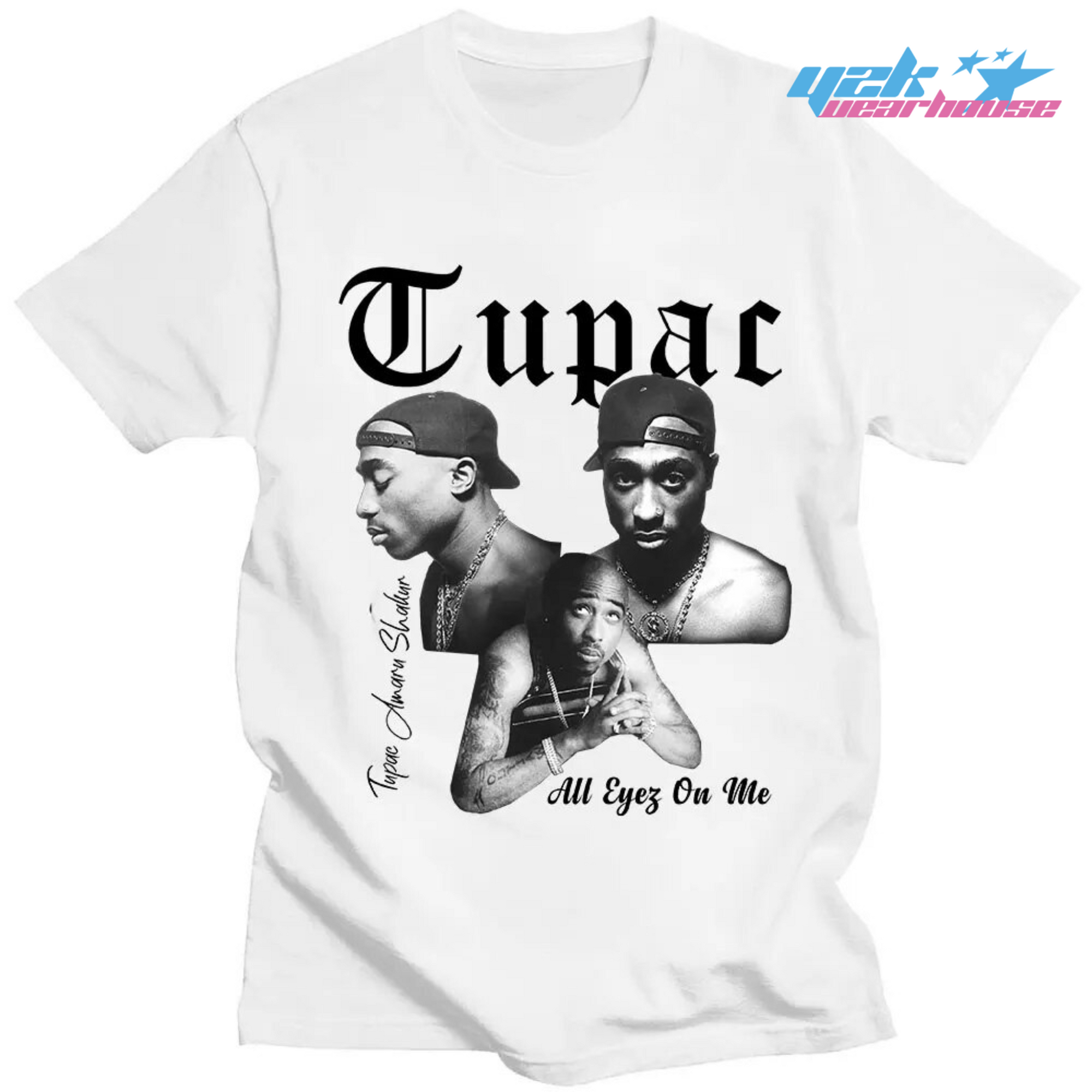 2PAC Rap T-Shirt - Y2K Wearhouse