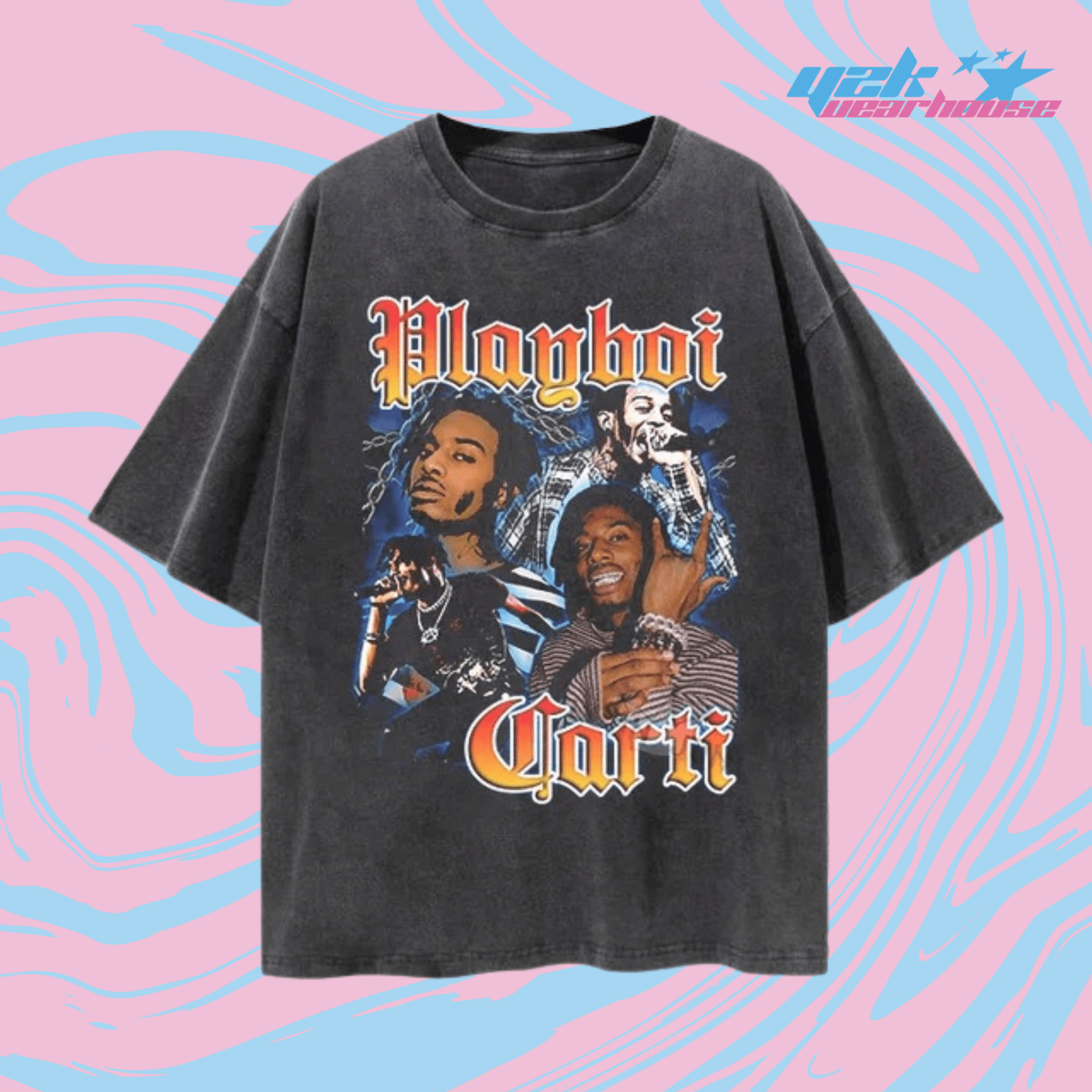 Maglietta Y2K PlayBoi Carti