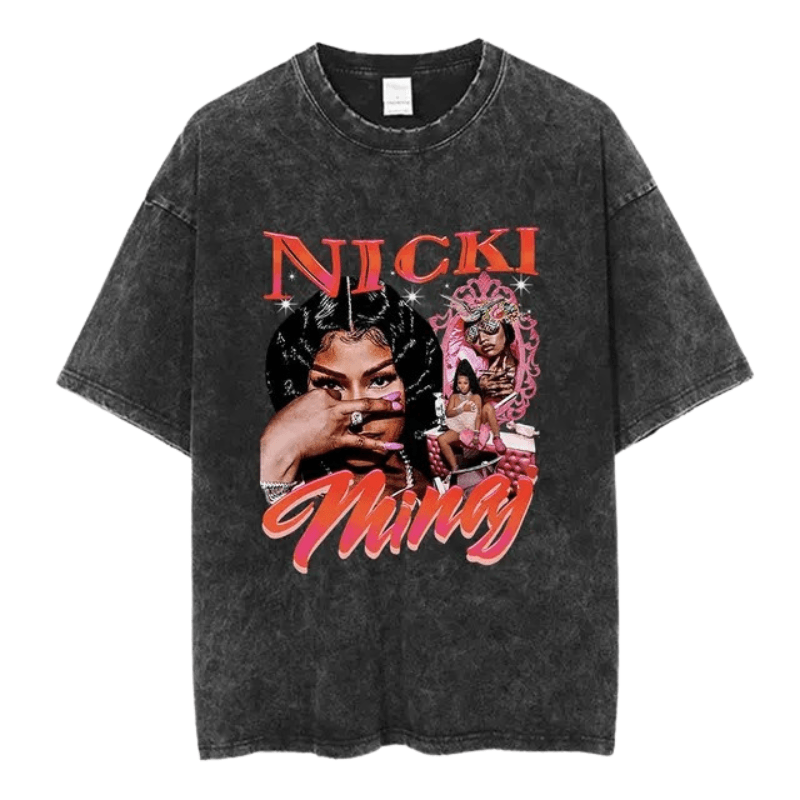 Camiseta “vermelha” de Nicki Minaj