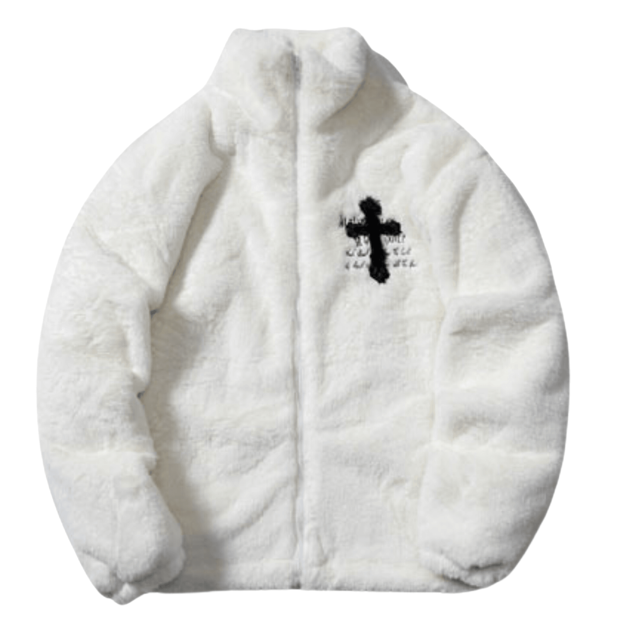 Y2K Cross Fleece Jacket