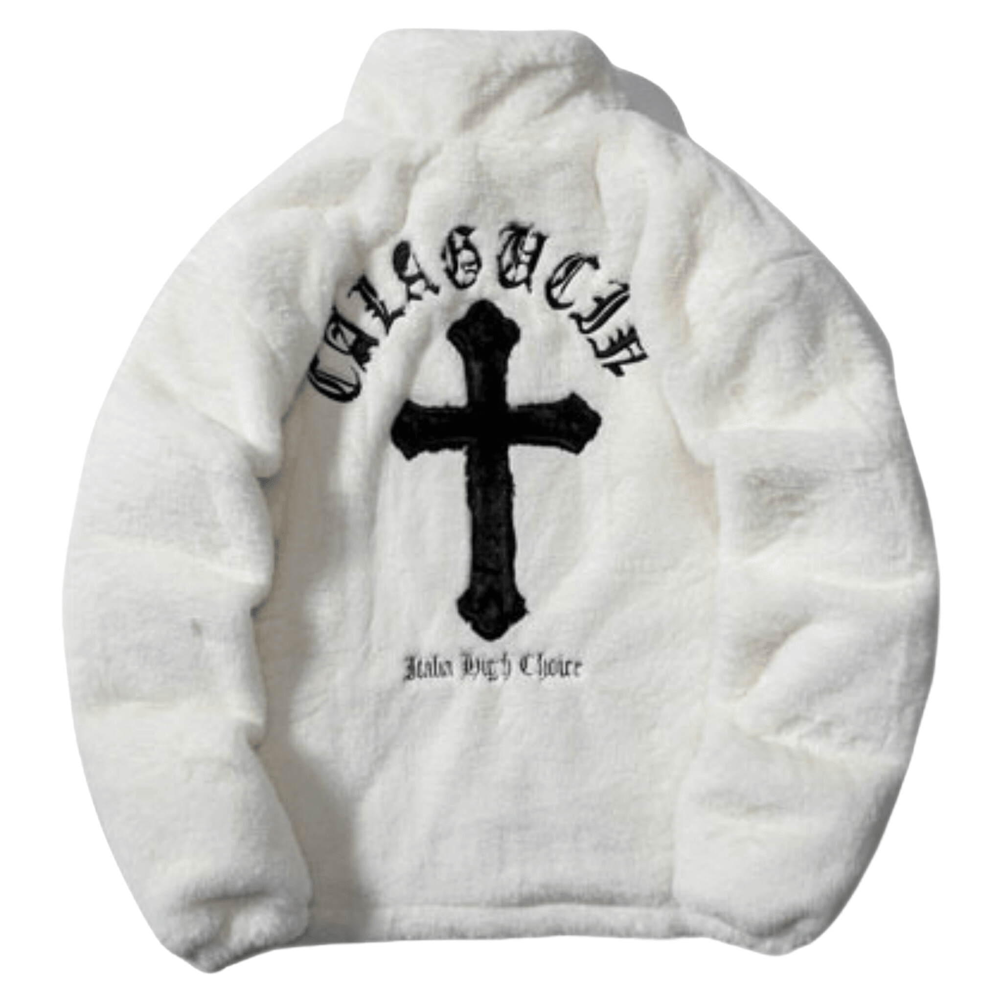 Y2K Cross Fleece Jacket