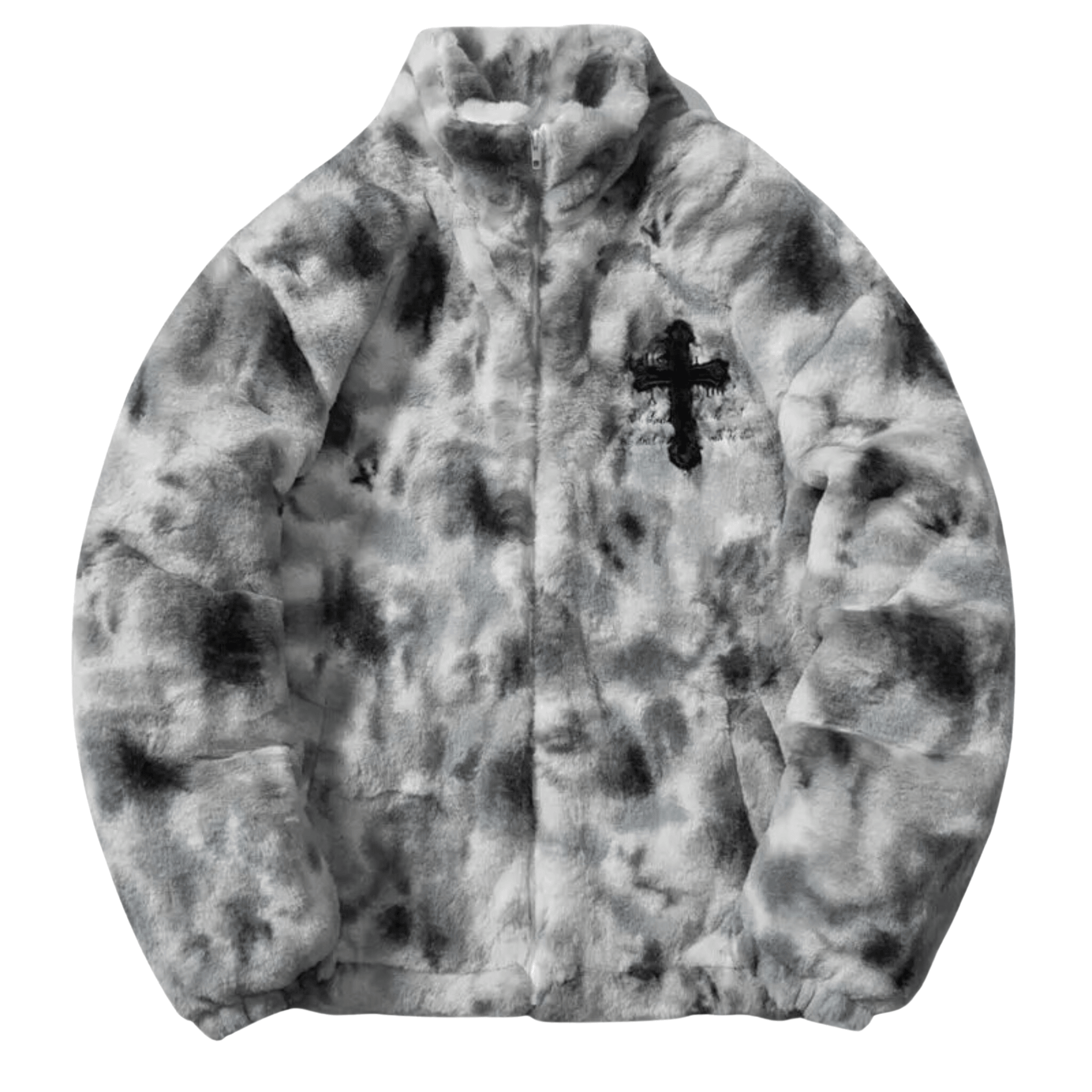 Y2K Cross Fleece Jacket