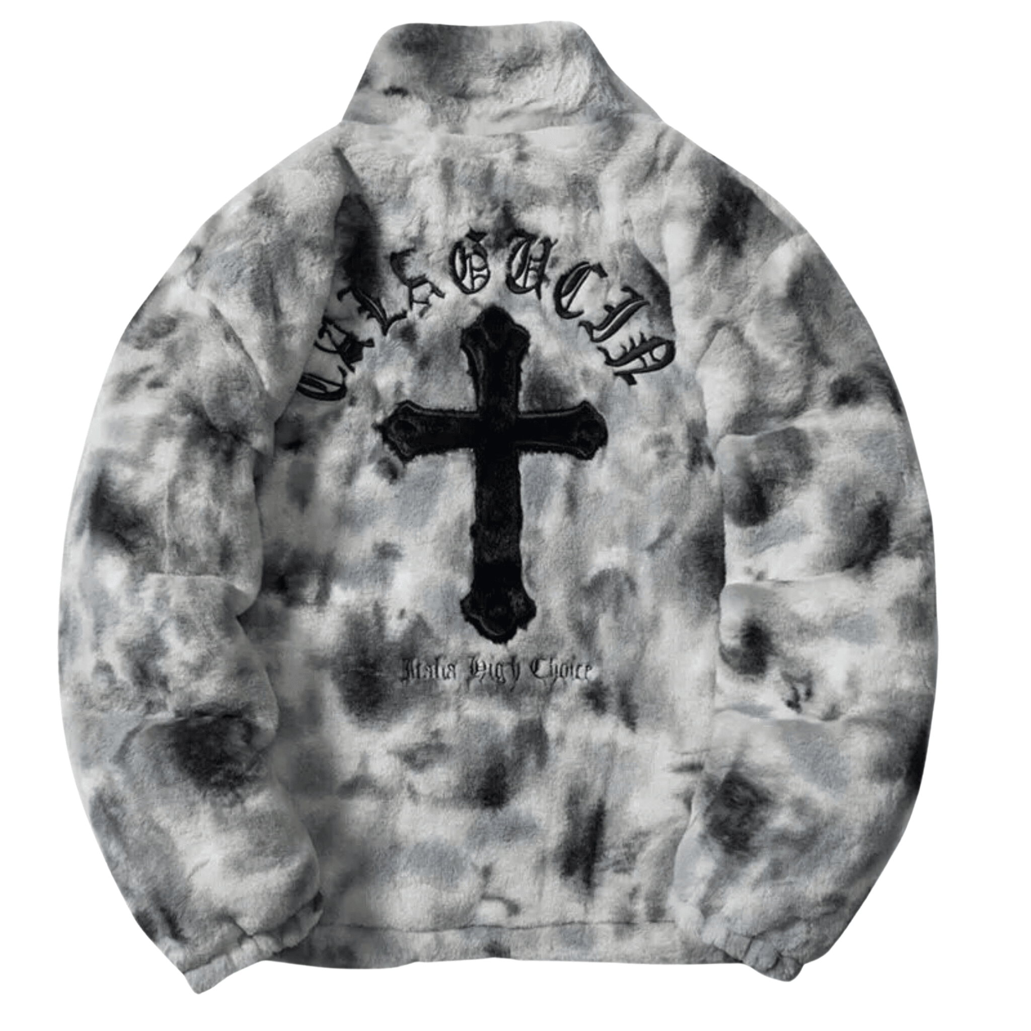 Y2K Cross Fleece Jacket