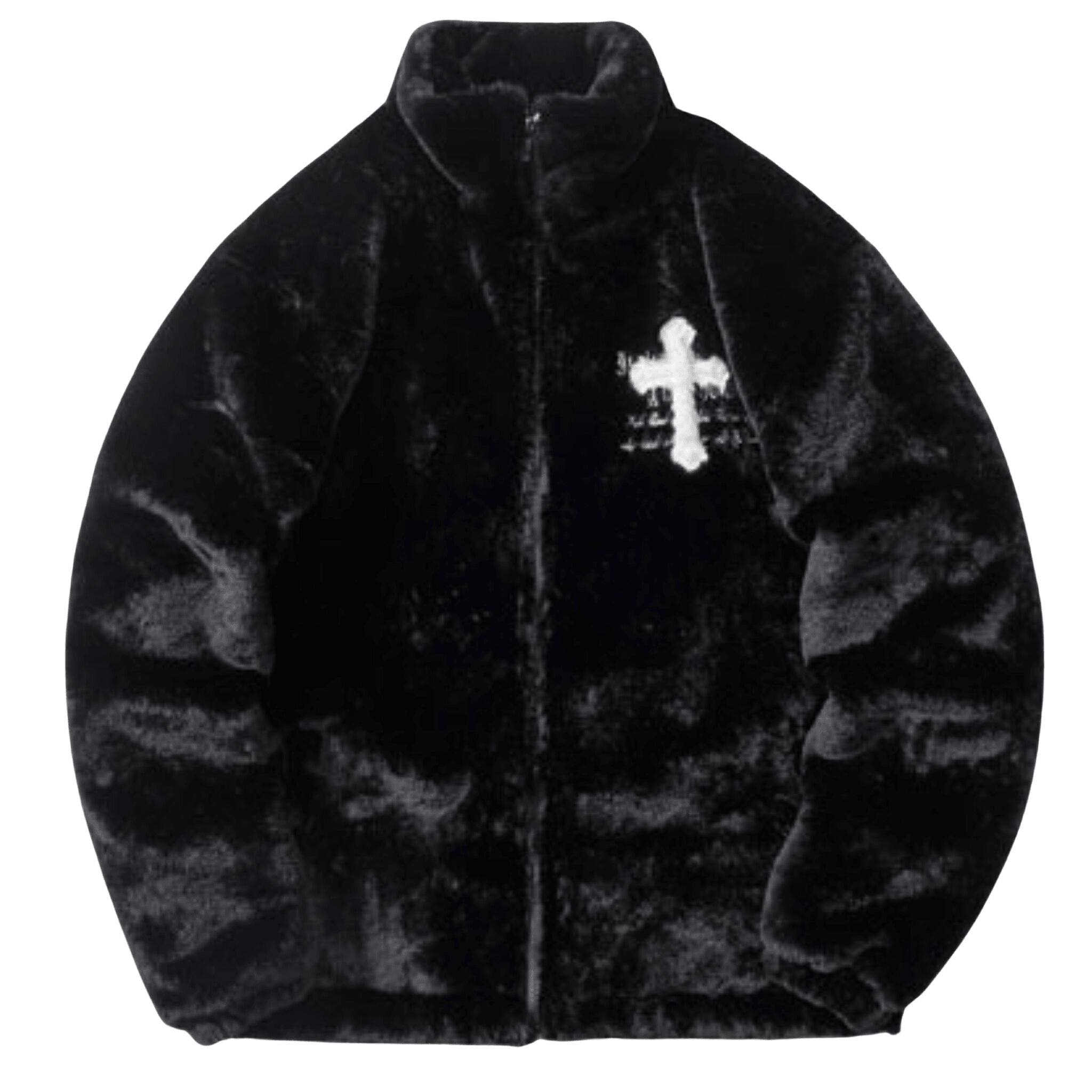 Y2K Cross Fleece Jacket