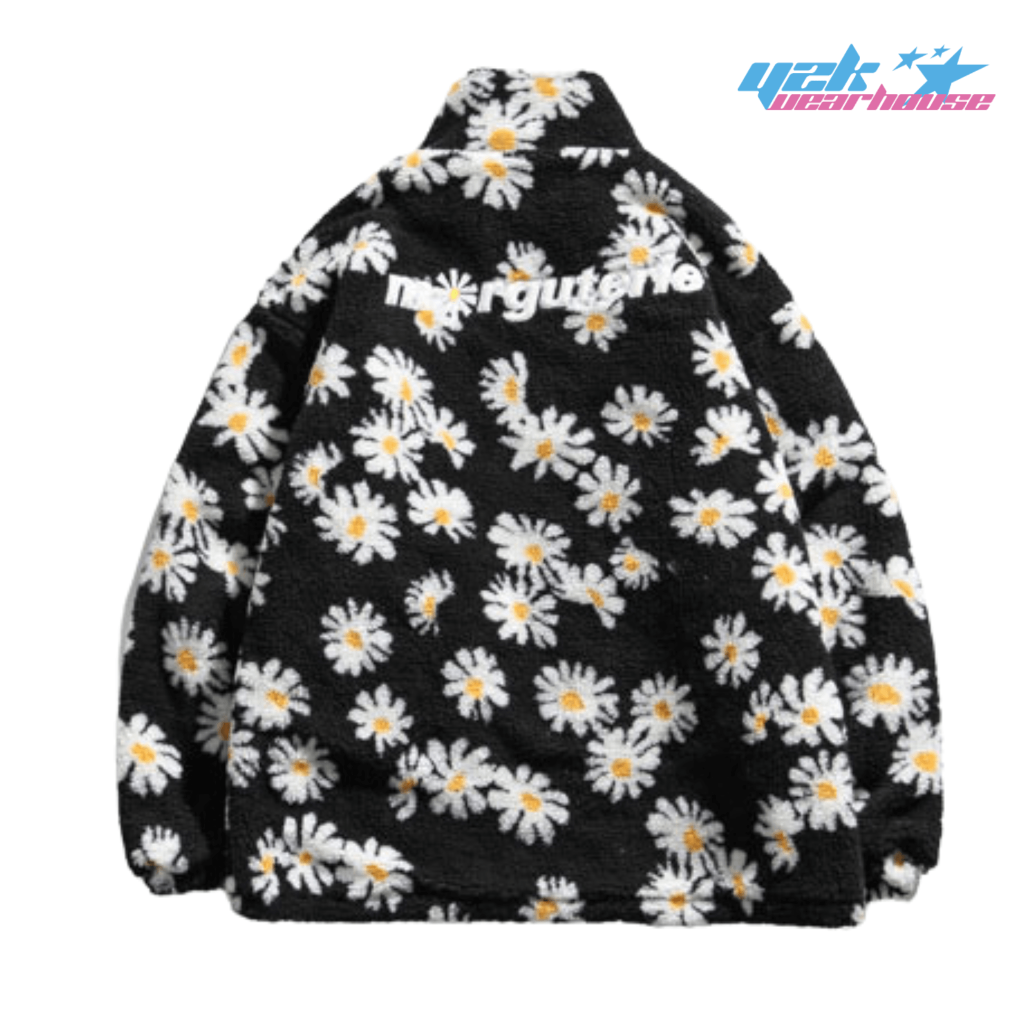 Y2K Flower Fleece Jacket