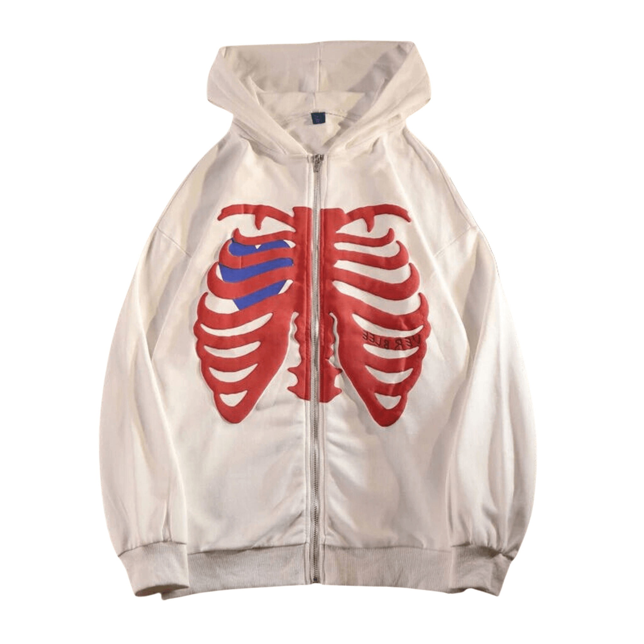 Y2K Skeleton ZIP Jacket