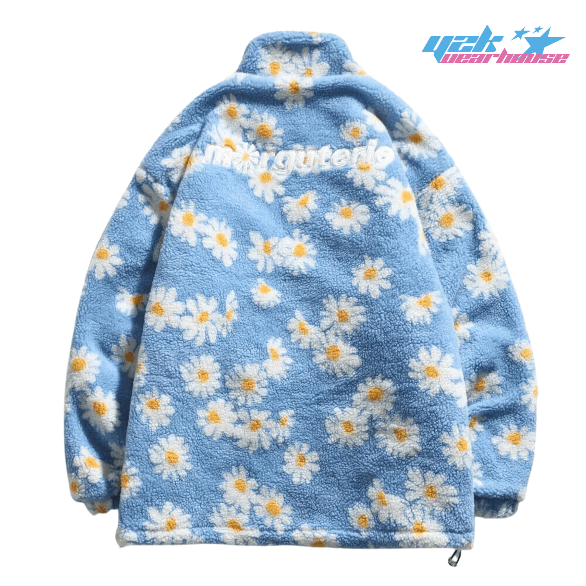 Y2K Flower Fleece Jacket