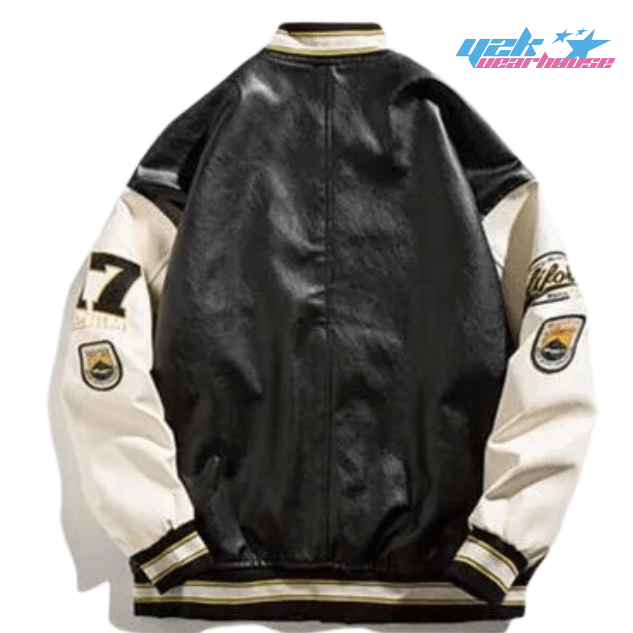 Veste Pilote Noir California Y2K